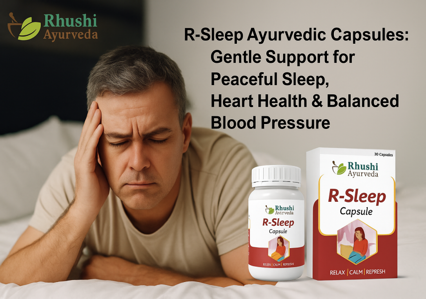 R-Sleep Rhushi Ayurvedic Capsules