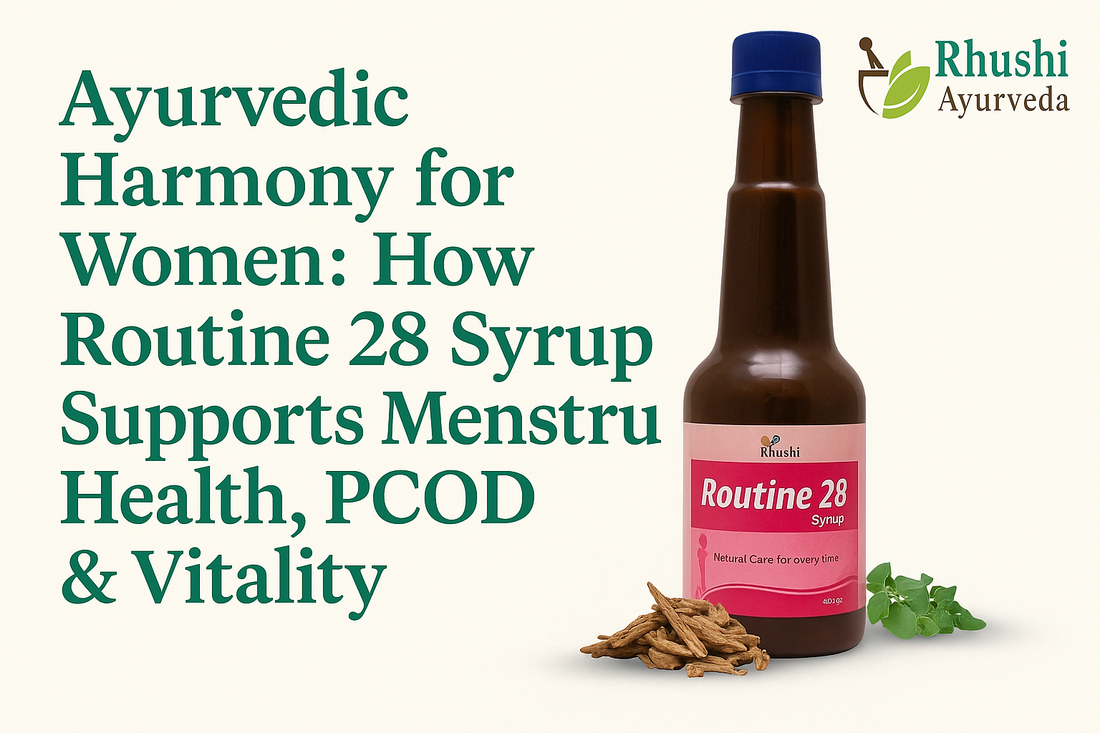 Rhushi Ayurveda's Routine 28 Syrup