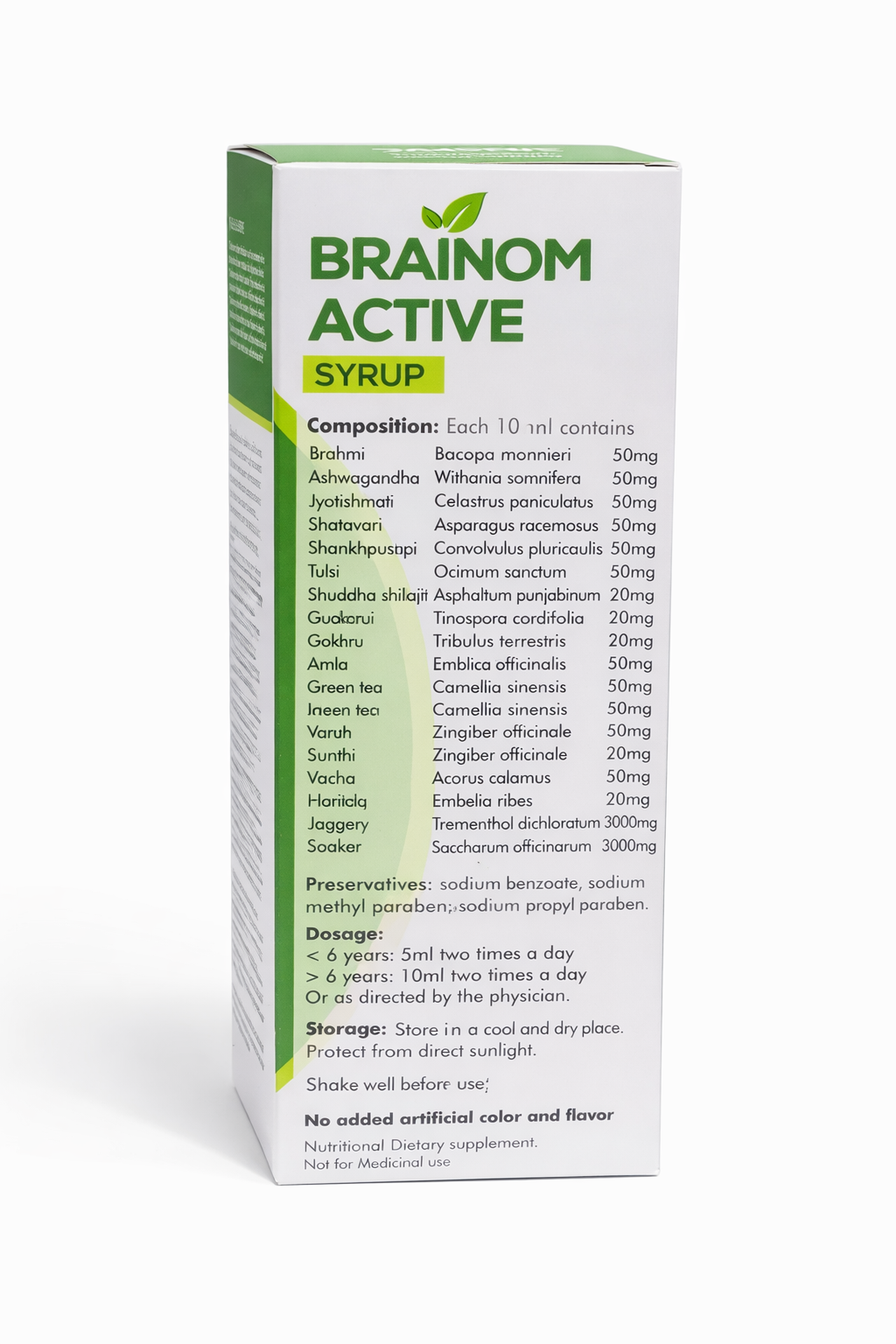 Brainom Active Syrup(Boost Mental Wellness)