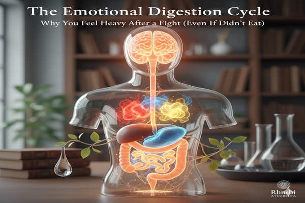 The Emotional Digestion Cycle: Why You Feel Heavy After a Fight (Even If You Didn’t Eat)
