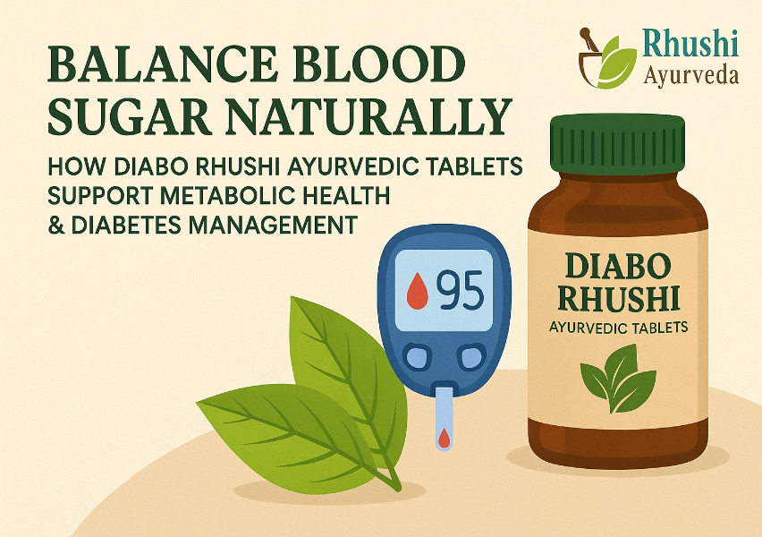 Balance Blood Sugar Naturally: How Diabo Rhushi Ayurvedic Tablets Support Metabolic Health &amp; Diabetes Management