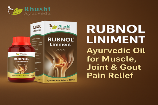 Rubnol Liniment: Ayurvedic Oil for Muscle, Joint & Gout Pain Relief