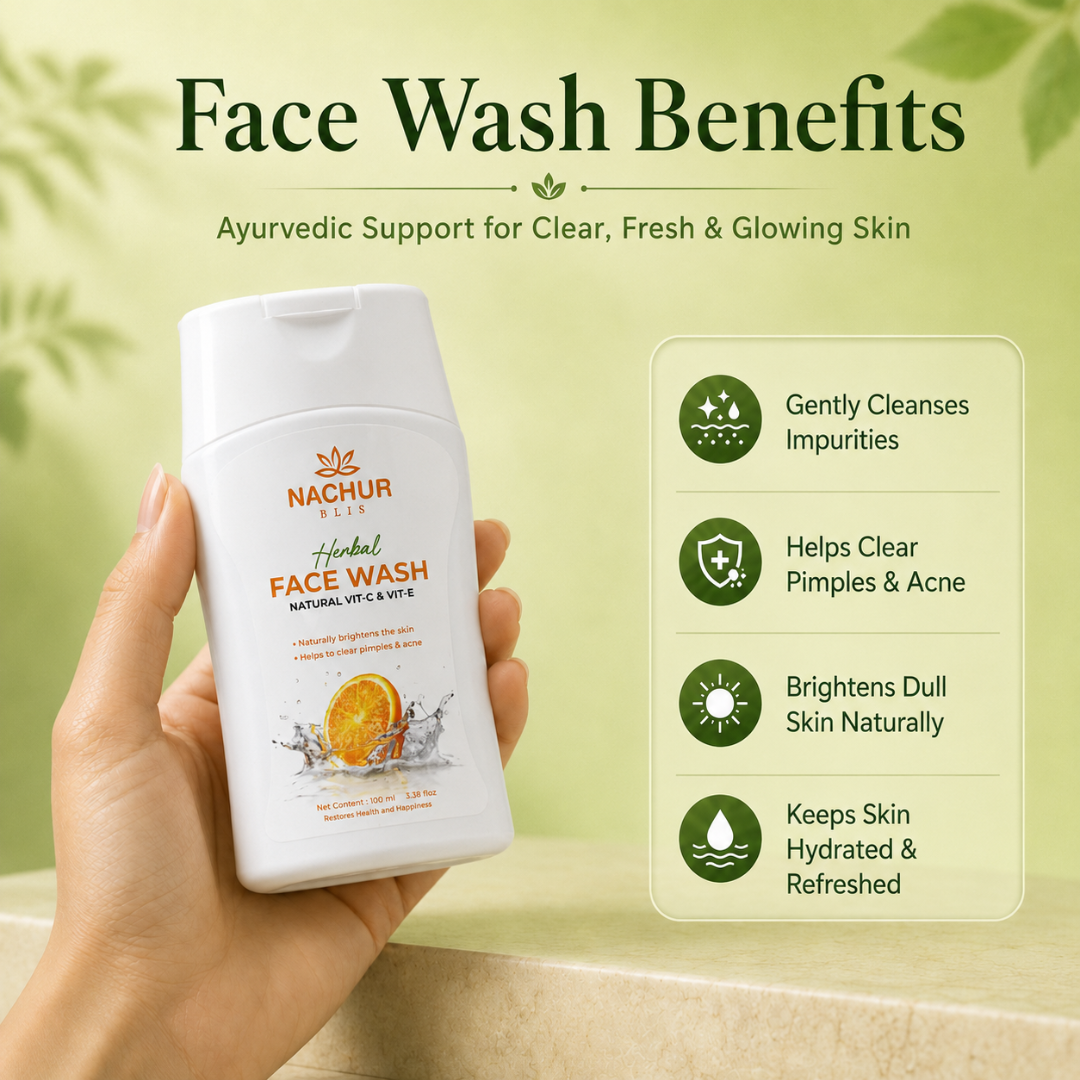 Nachur Blis Herbal Face Wash (For Skin Care)