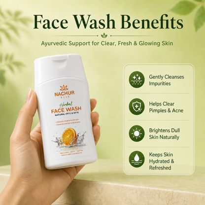 Nachur Blis Herbal Face Wash (For Skin Care)