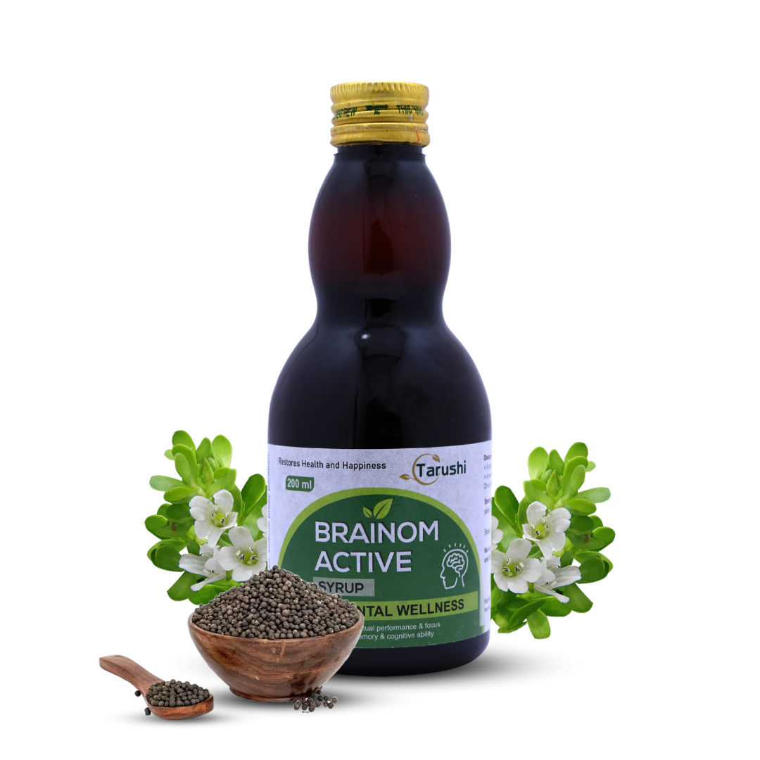 Brainom Active Syrup(Boost Mental Wellness).