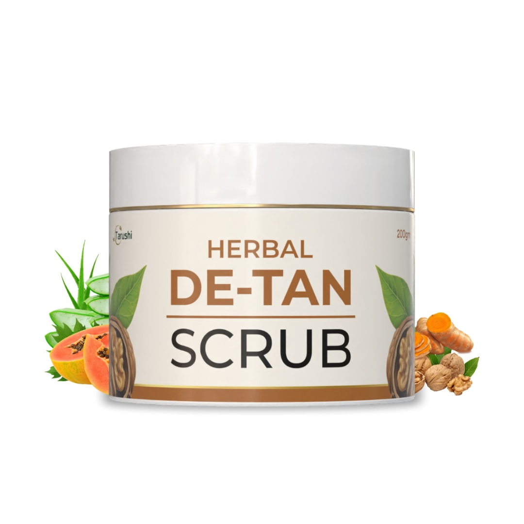 Herbal D-Tan Scrub 200gm(For Skin Care).