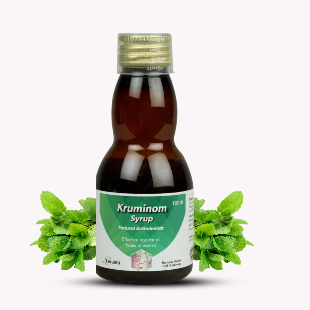 Kruminom Syrup(Effective against All Type of Worms).