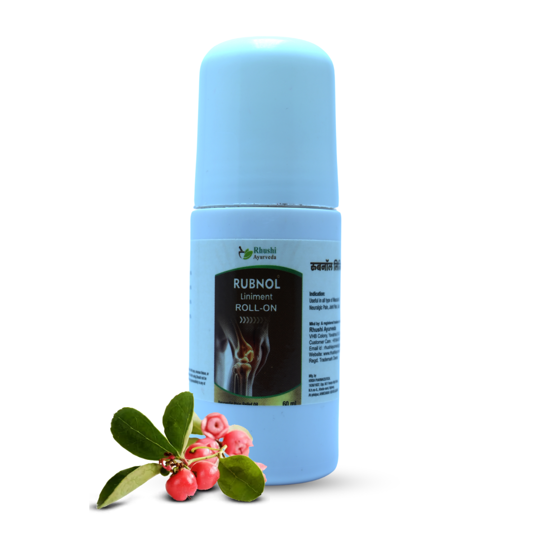 Rubnol Liniment Roll On (Pain Relief Rollon) 60ml.