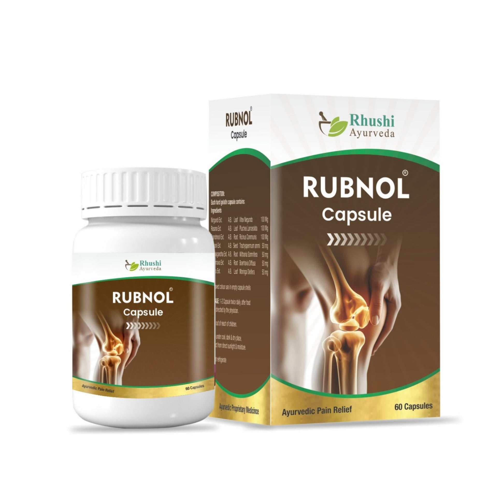 Rubnol Capsule (Pain Relief Capsule).