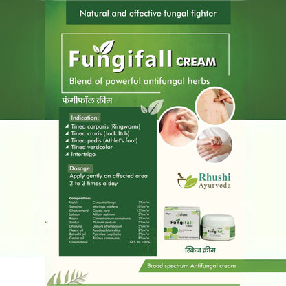 Fungifall Cream 50gm(For Skin Care).