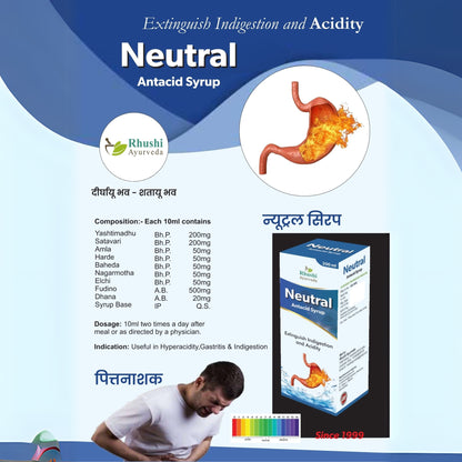 Neutral Syrup (Anatacid Syrup).