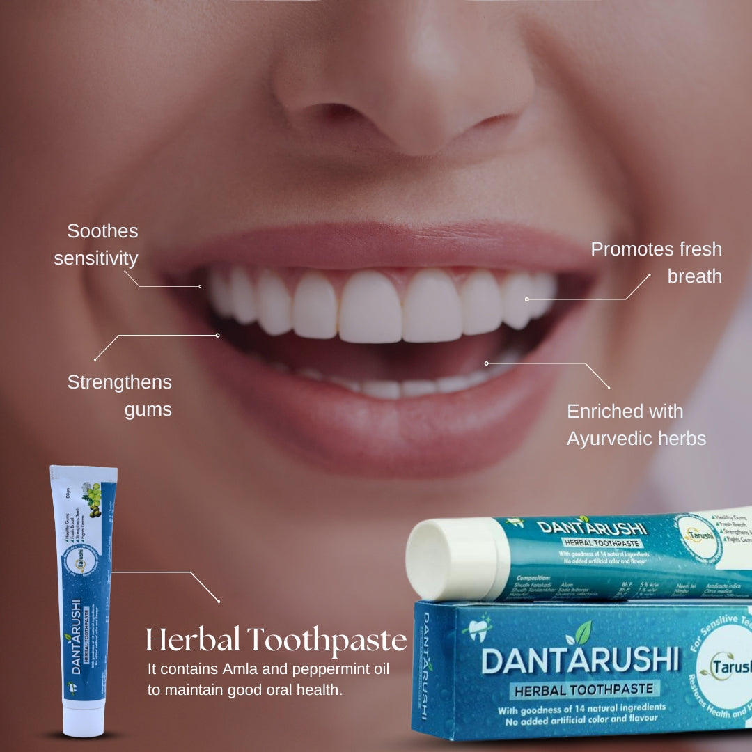 Dantrushi Toothpaste (For Teeth care).