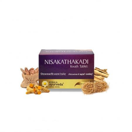 Kerala Ayurveda Nisakathakadi Kwath Tablet